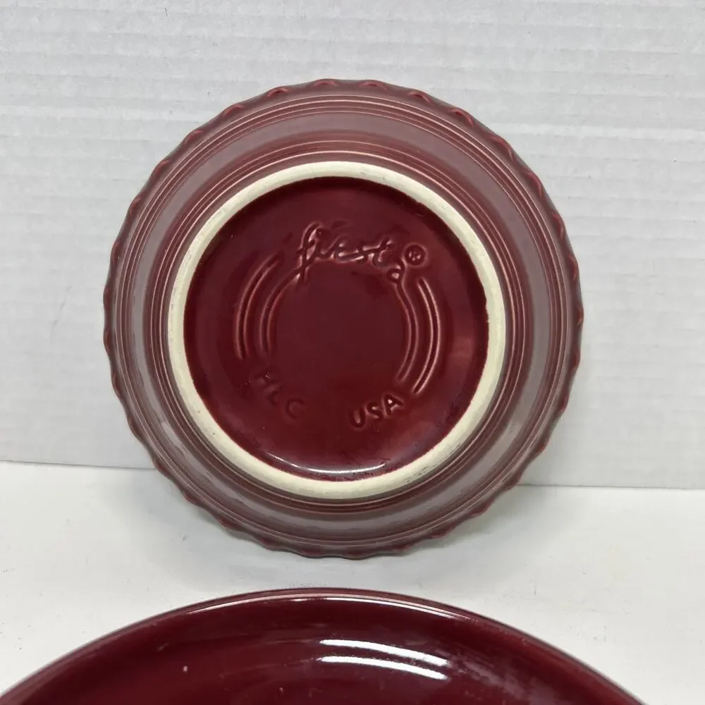 Fiesta Ware Cinnabar 6.25